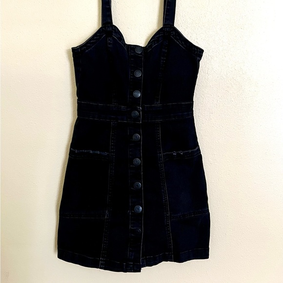 ✅Aeropostale - Black Denim Dress! - Picture 7 of 8